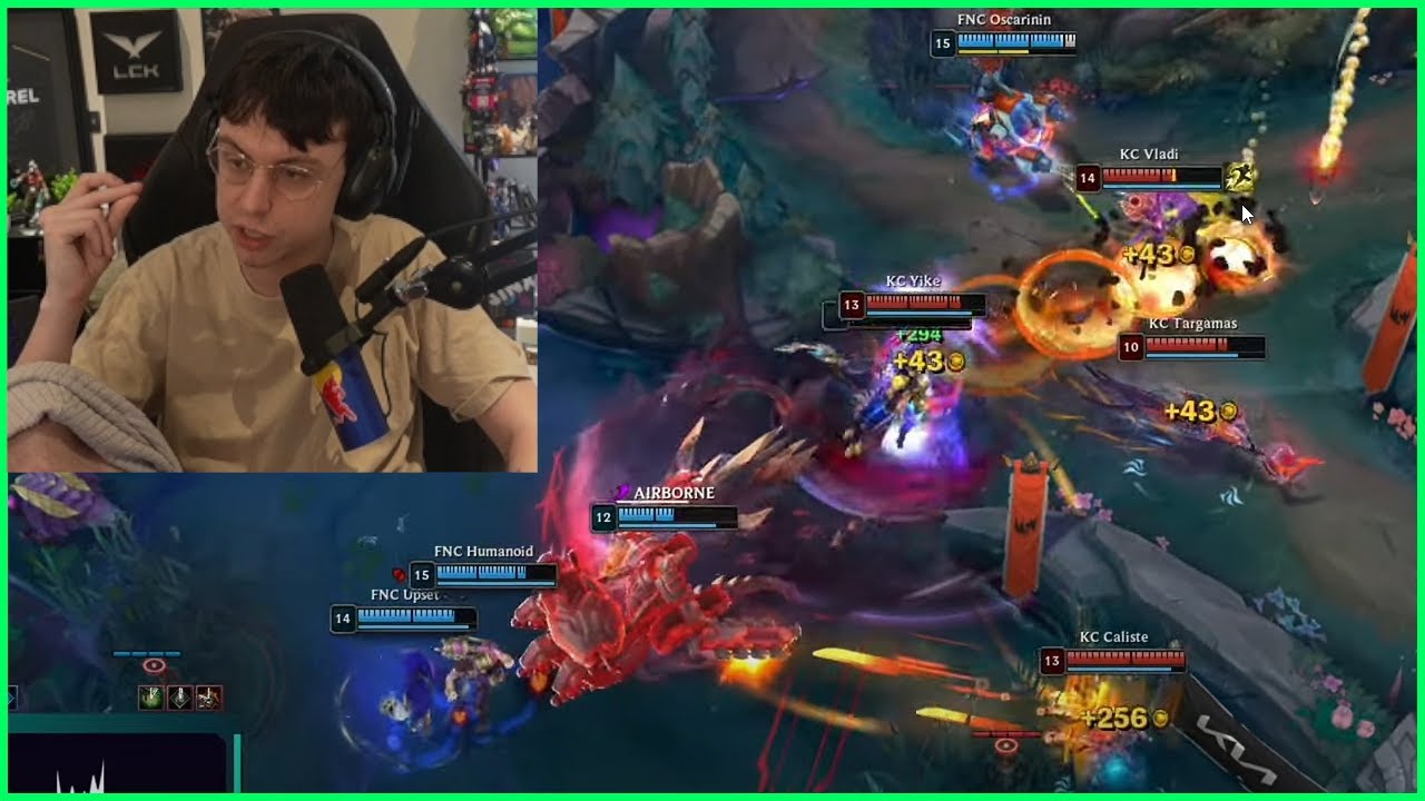 Caedrel Reviews KC Yike's Clean Teamfighting