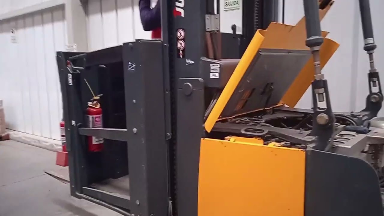 diagnostico y reparacion de Order Picker jungheinrich