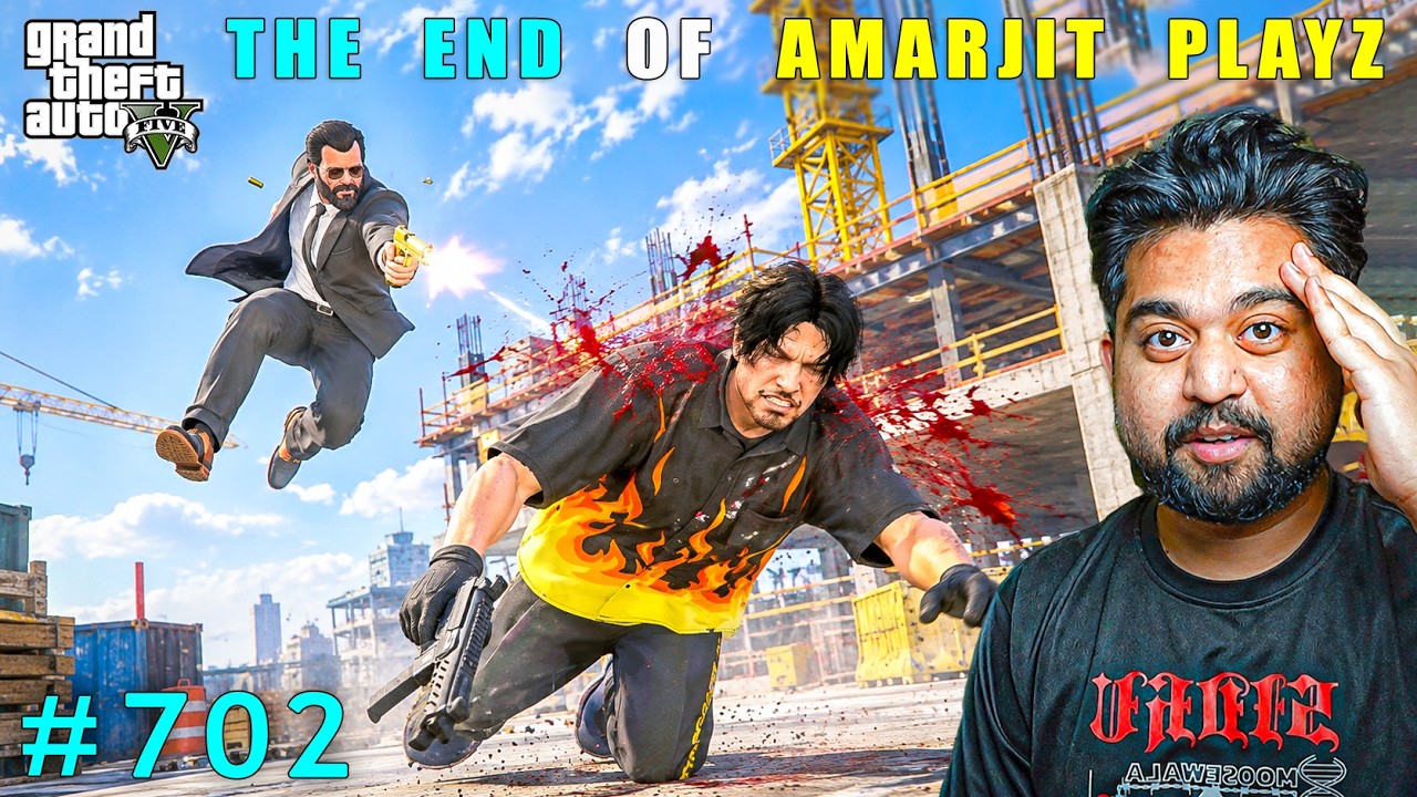 Finally The End Of Amarjit Playz | Gta 5 Gameplay #702
