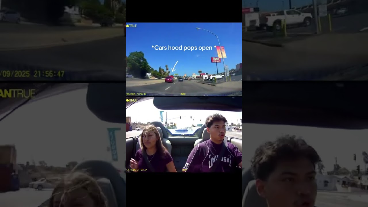 Lucky happened on the street and not the freeway #driving#accident#dashcam#fyp#viral