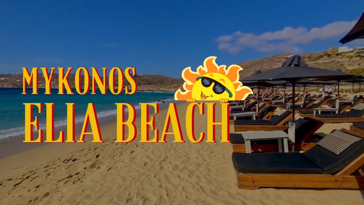 ELIA beach - MYKONOS island (GREECE).