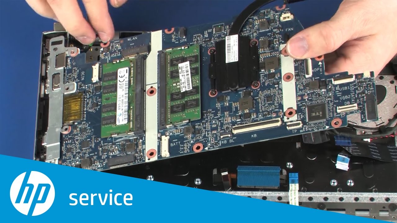 Replace the PC-System Board | HP ENVY 15-as000 notebooks | HP Support