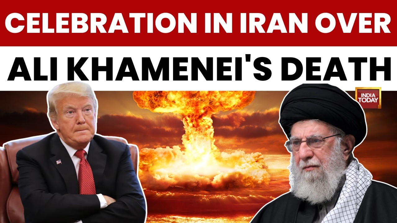 Iran-Israel War News: Celebration In Iran Over Khamenei Death Reports | Khamenei Dead News| War News