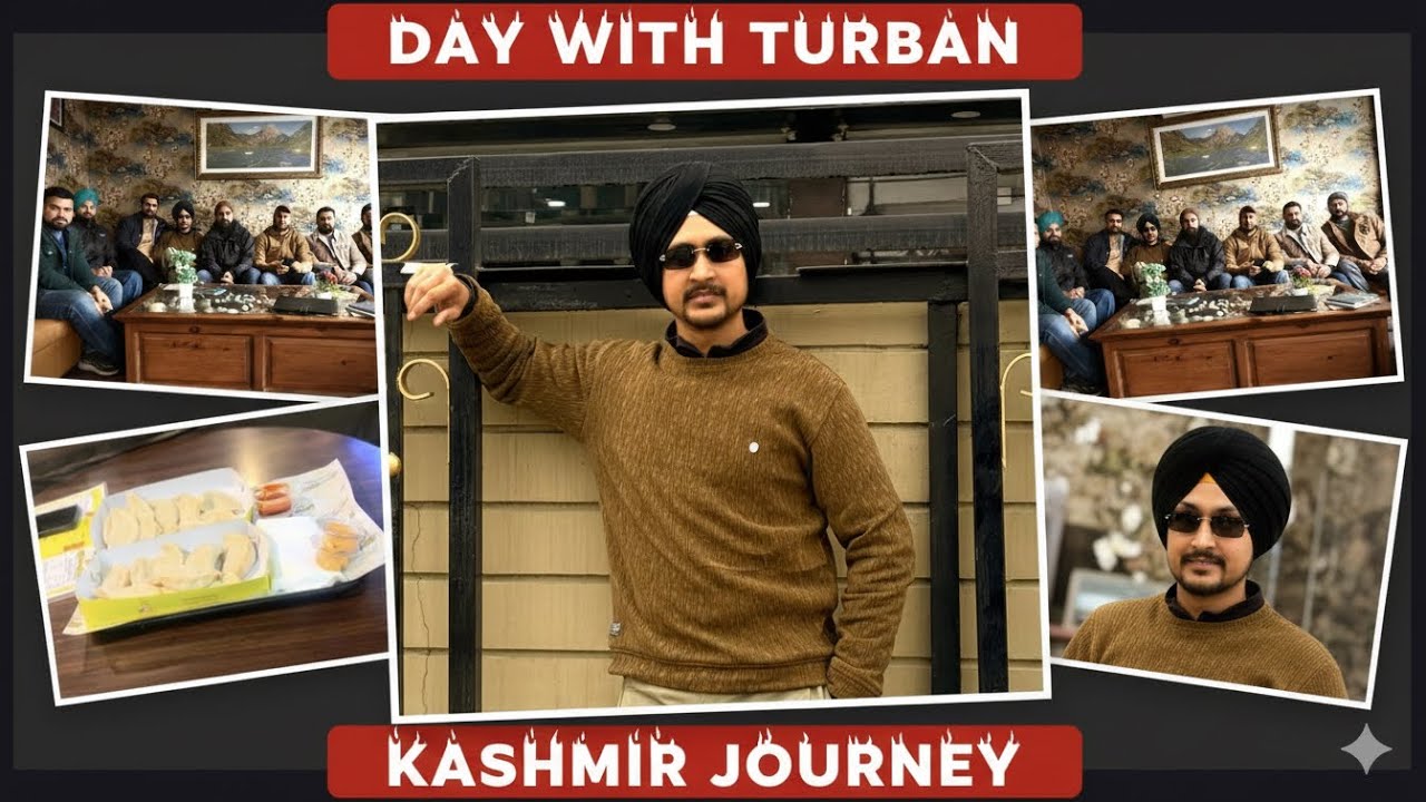 Day 8 | A day with Turban | everyone shocked 😳 | Training at Srinagar ❤️