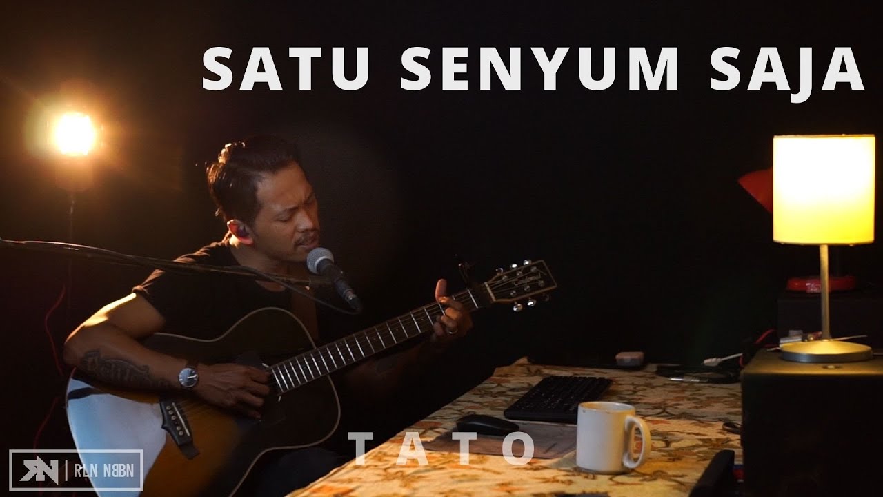 TATO - SATU SENYUM SAJA [ LIRIK ] ROLIN NABABAN COVER