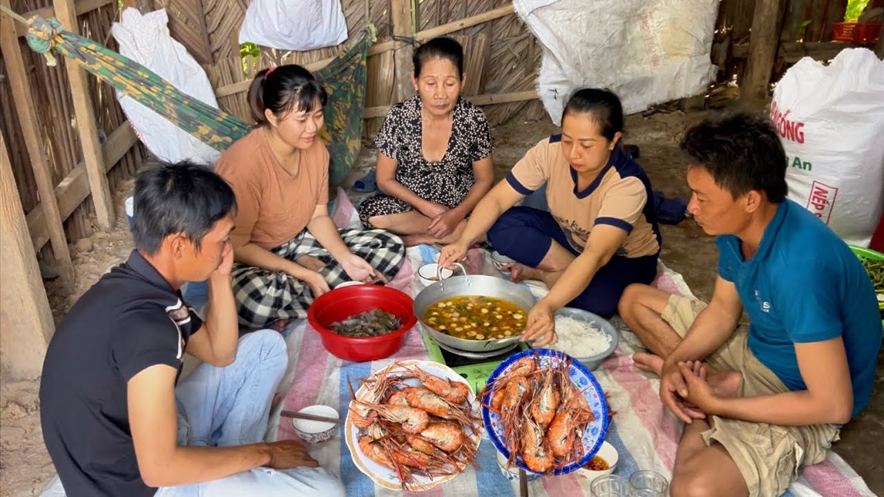 Tiếp Tục Trúng Mánh Tôm Nhiều Đến Nỗi Bắt Không Hết / GĐUQ-15