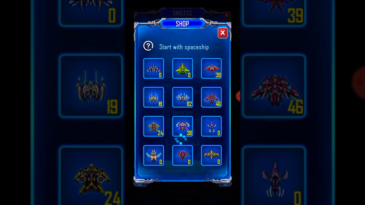 Galaxy Sky Shooting - Tester Appolo (Faster Destroyer Enemy) Nice Weapon (Endless Mode) Wave 1-72