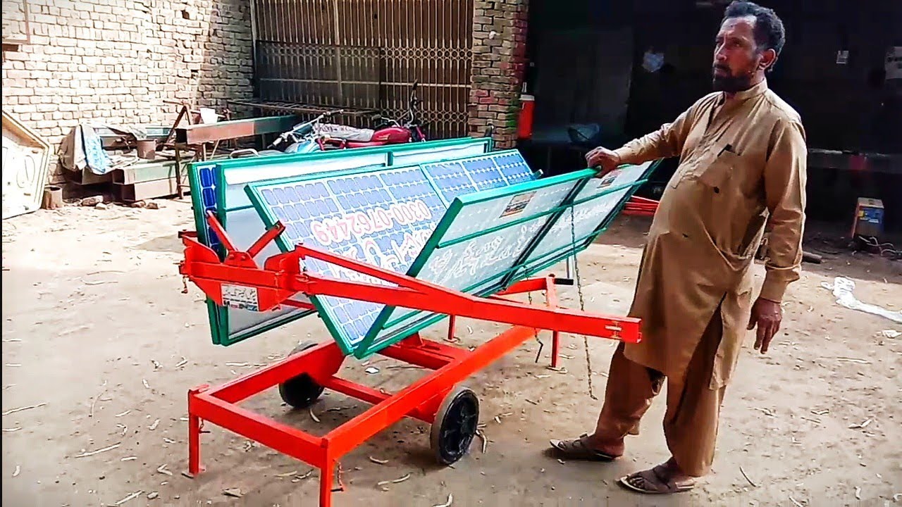 Mini Solar trolley || Machines visit