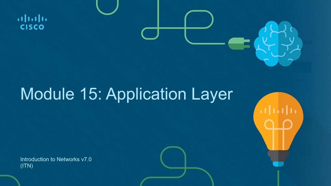 CCNA1-ITNv7 — Модуль 15 — Прикладной уровень