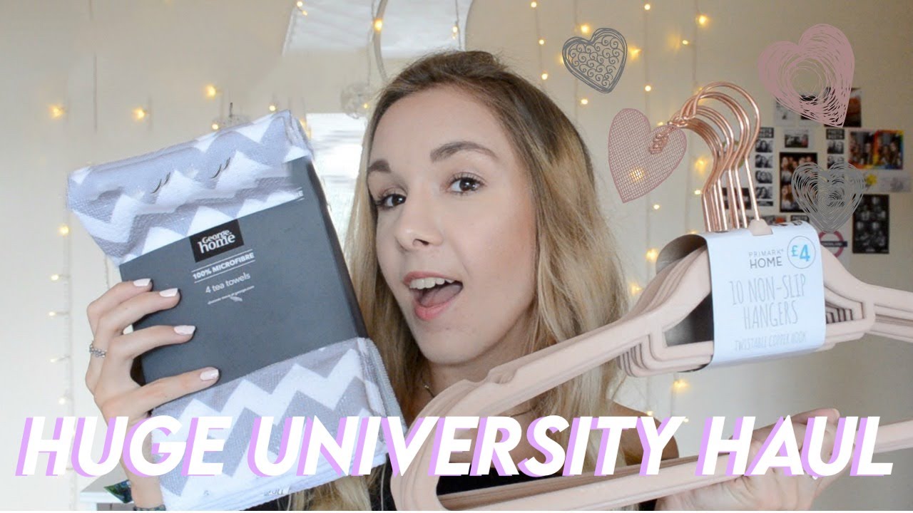 first year university homeware haul | bournemouth uni