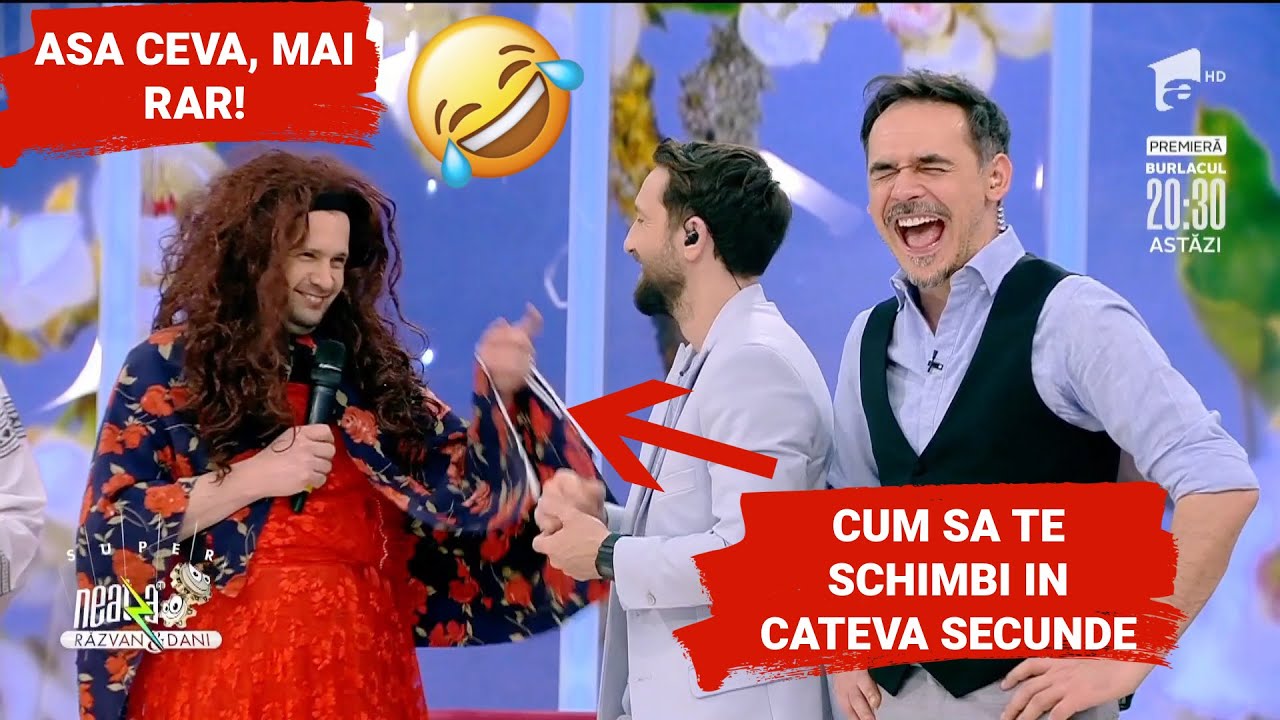 CUM SA TE SCHIMBI IN CATEVA SECUNDE LA NEATZA CU RAZVAN SI DANI