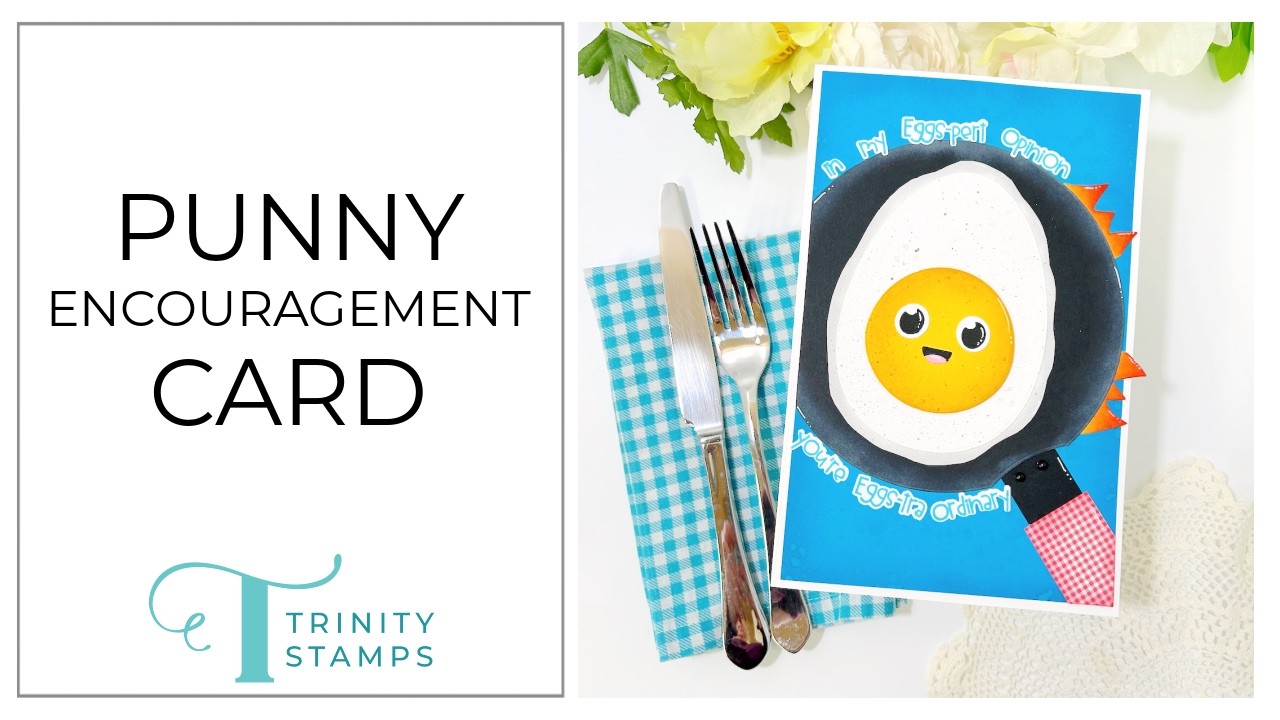 Fried Egg Encouragement card with @CarrieRhoades