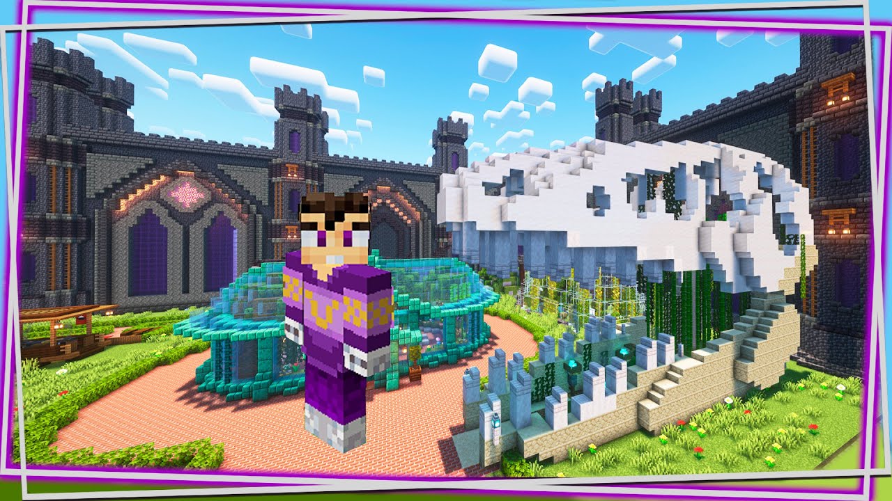 Visitando JUGADORES del SERVIDOR (MINECRAFT SURVIVAL en DIOSESMC) #27