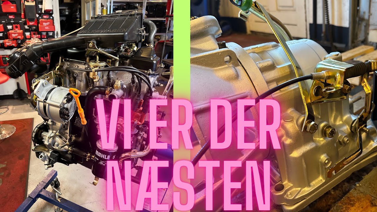 VW Golf Mk2 GL Renovering Pt. 9 | Update på motor og gearkasse