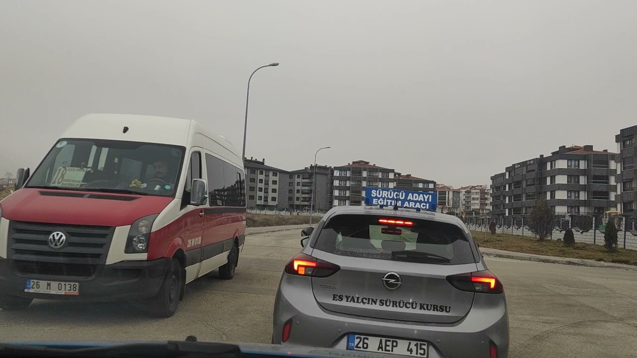 B Grubu Güzergah 2, Manuel vites, Vadişehir Direksiyon Sınav Güzergahı