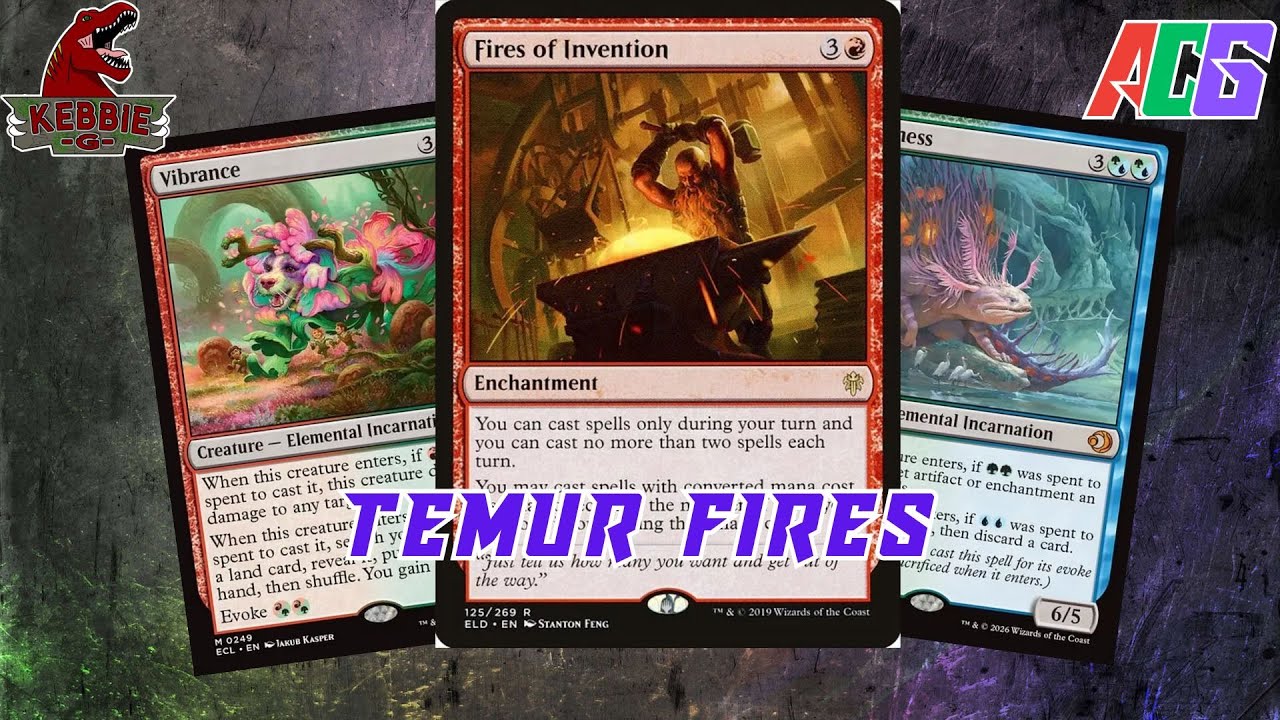 Огни Темура | Арена Magic the Gathering | Затмение Лорвина | Геймплей в режиме «Пионер»