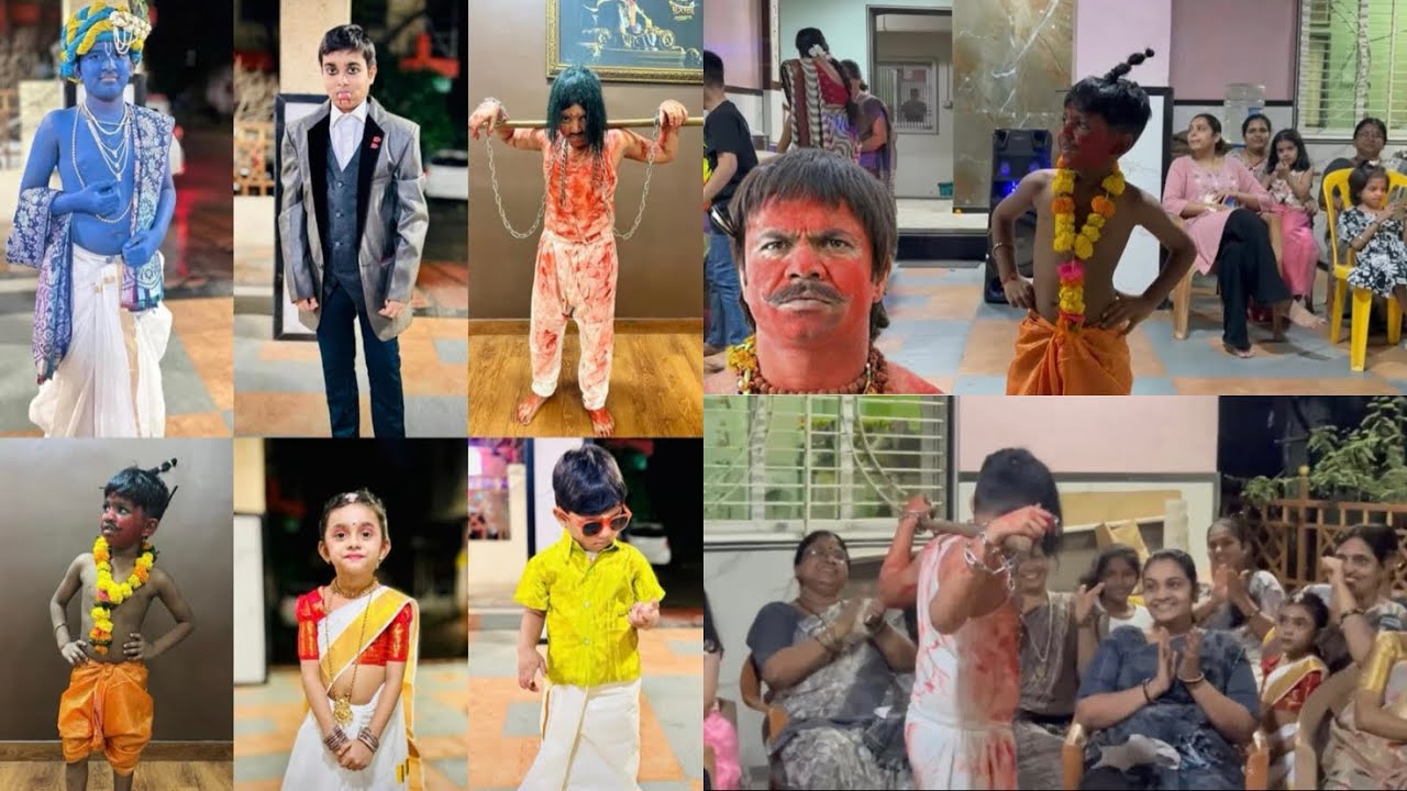 || फॅन्सी ड्रेस स्पर्धा || #fancydress #competition #minivlog 
