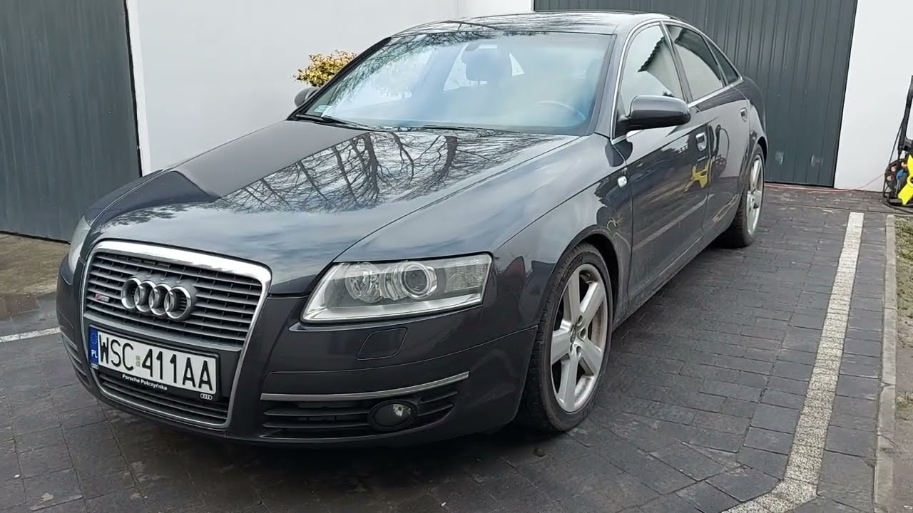 Audi A6 C6 - mycie, czyszczenie zewnętrzne i wewnętrzne. Przygotowanie do sprzedaży.