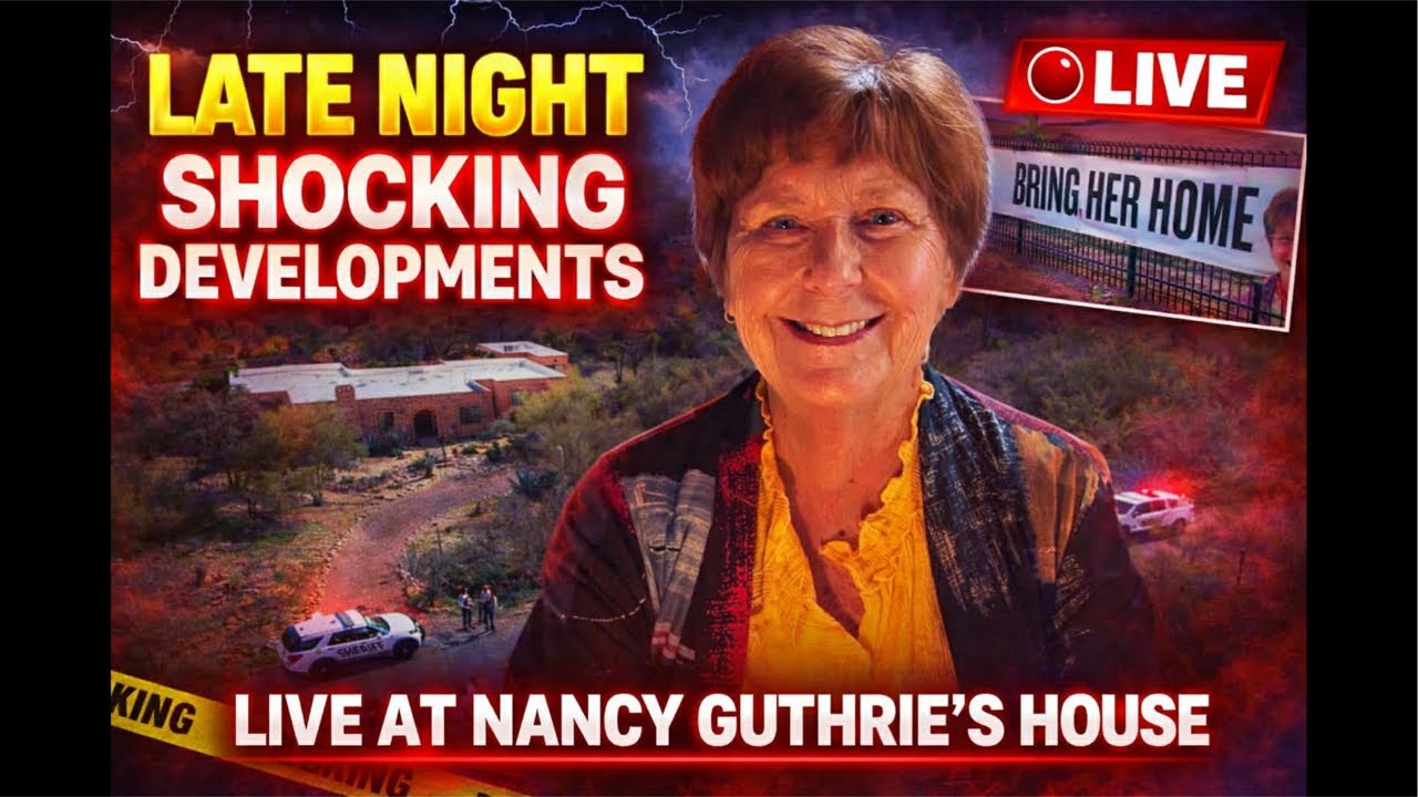 Nancy Guthrie live from the house live from Tucson