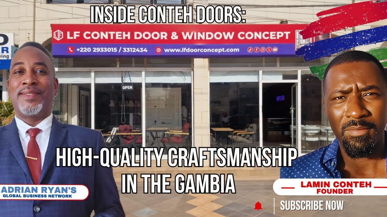 Inside Conteh Doors: High-Quality Craftsmanship in The Gambia