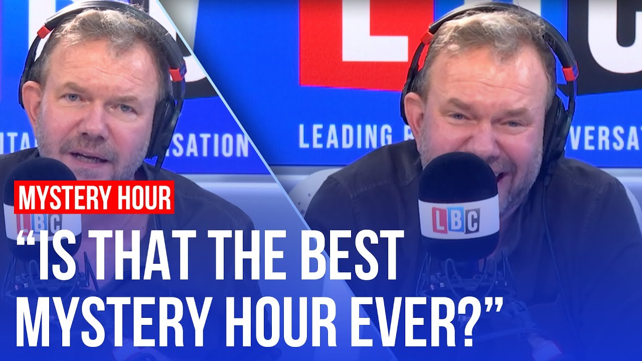 ‘I am wetting myself laughing’ | James O'Brien's Mystery Hour | LBC