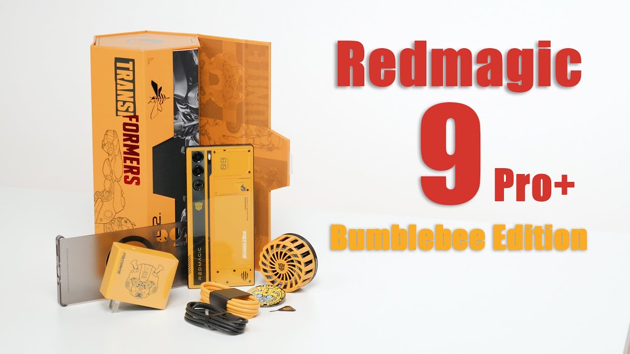 Распаковка Red Magic 9 Pro Plus Bumblebee Edition: впечатляющий совместный брендинг!