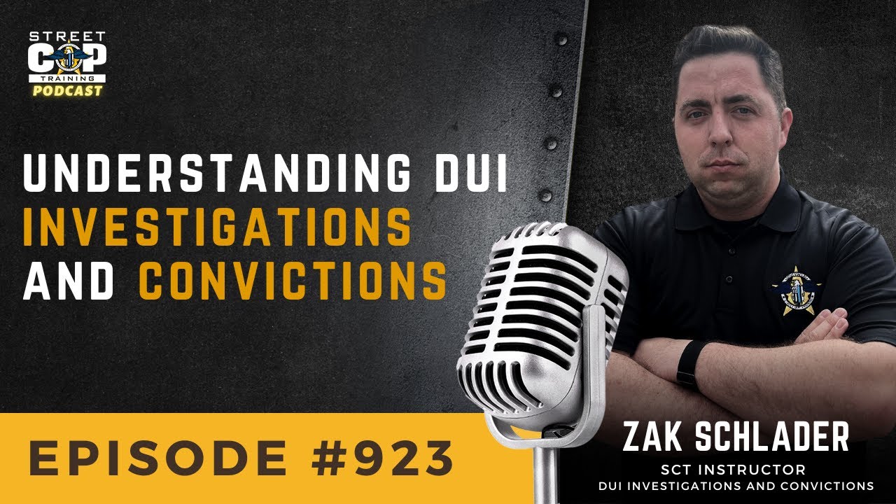 Episode 923: Understanding DUI Investigations and Convictions with Zak Schlader