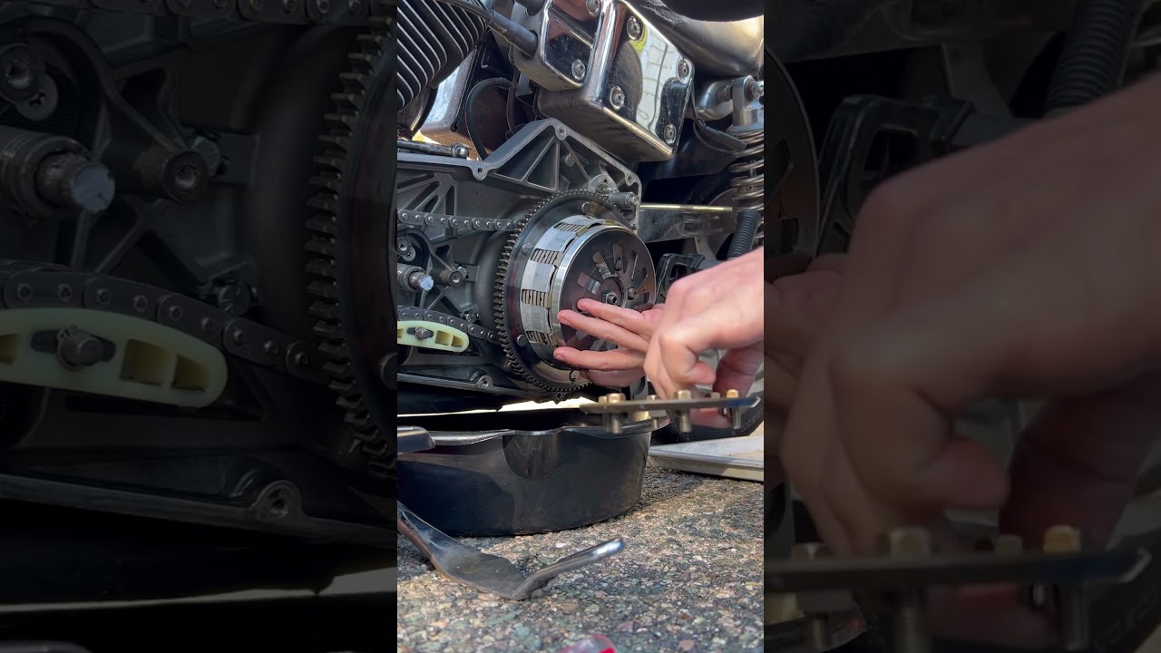 How to Remove Clutch Plates on a 2002 Dyna Low FXDL | Twin Cam Clutch Plate Removal Guide