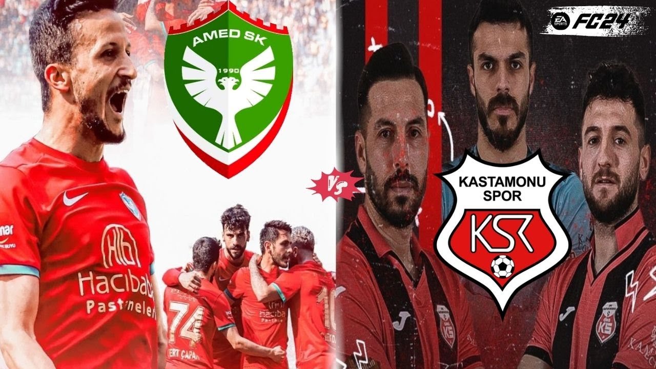 KASTAMONUSPOR - AMEDSPOR /  (FC24) NEFES KESEN MÜCADELE