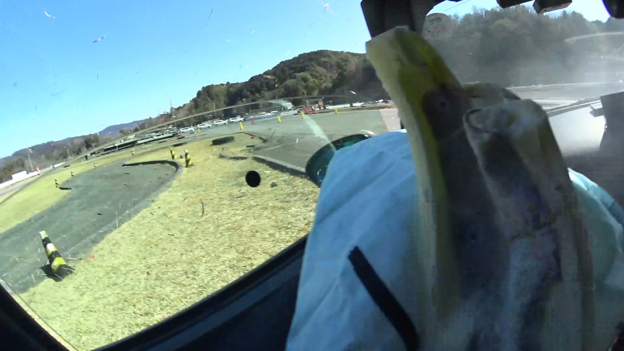 【クラッシュ】【ジムカーナ】2026 東海第2戦 ROADSTER-RF NDERE PN4 59 TRY1 INCAR CRASH