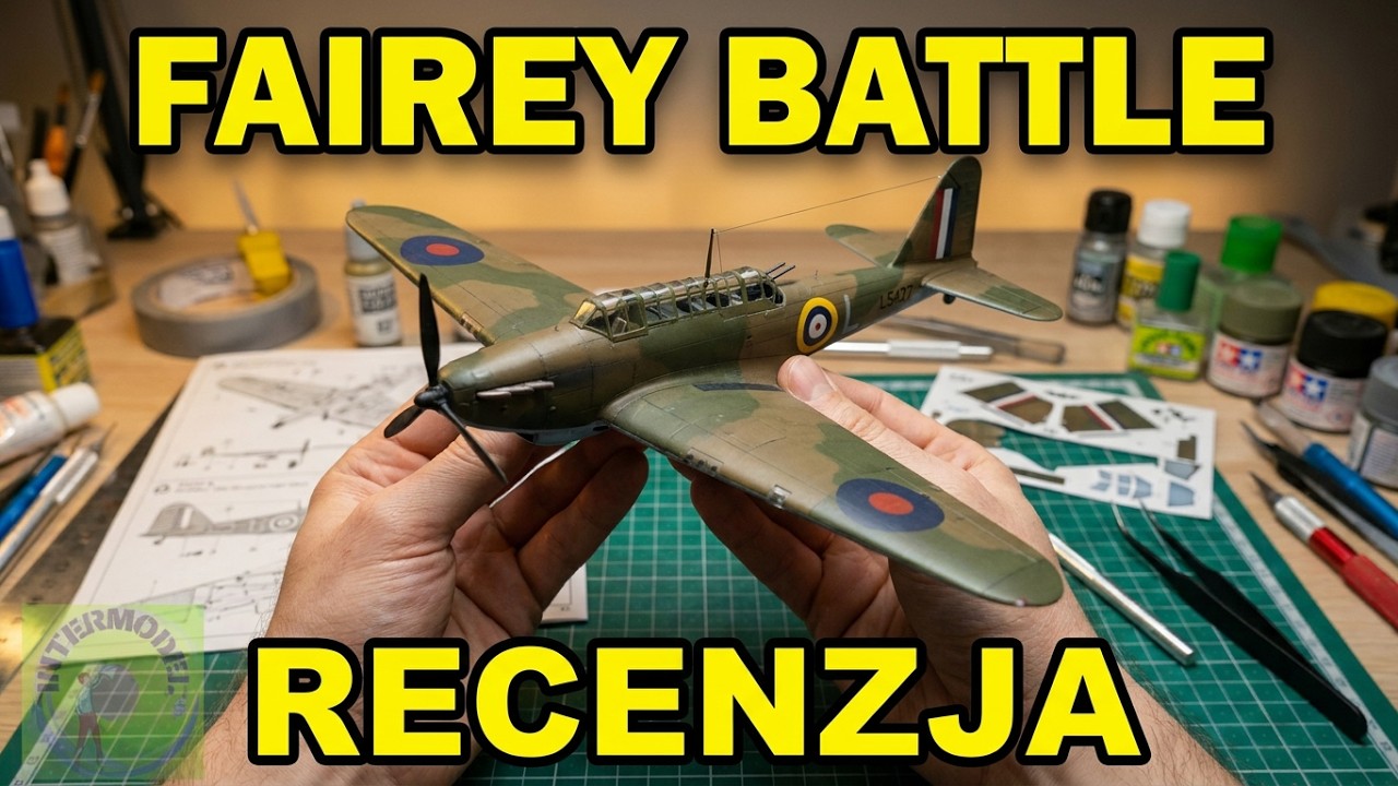 FAIREY BATTLE Mk.I   #modelarstwo #papermodel #karton #hobby  #małymodelarz #plasticmodelkits