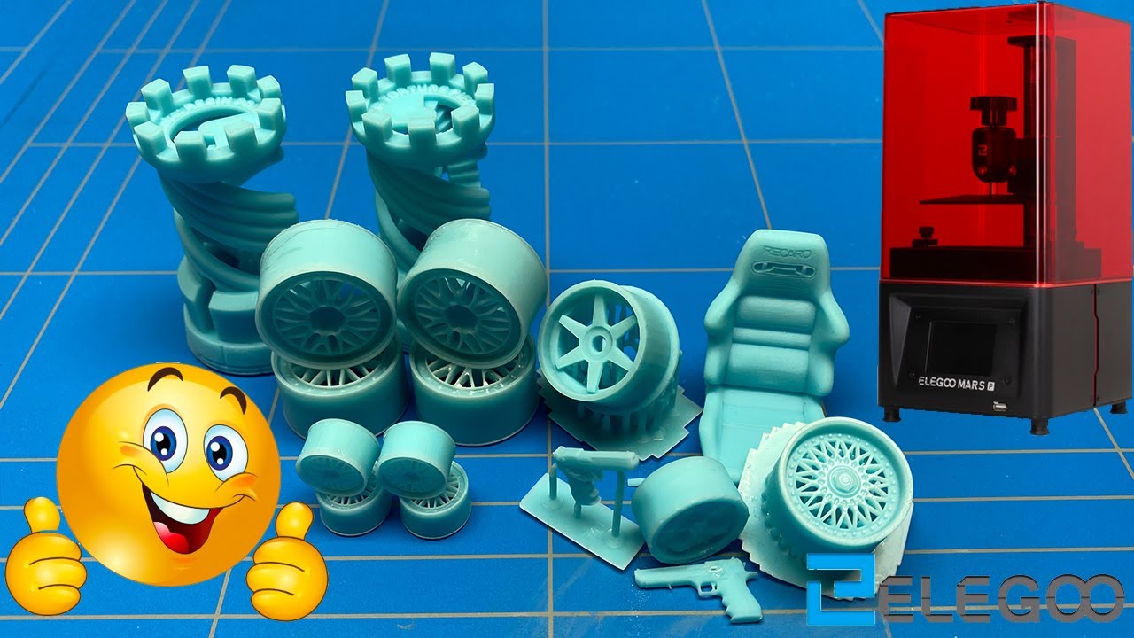 Adventures in 3D printing: Elegoo Mars Resin 3D Desktop Printer