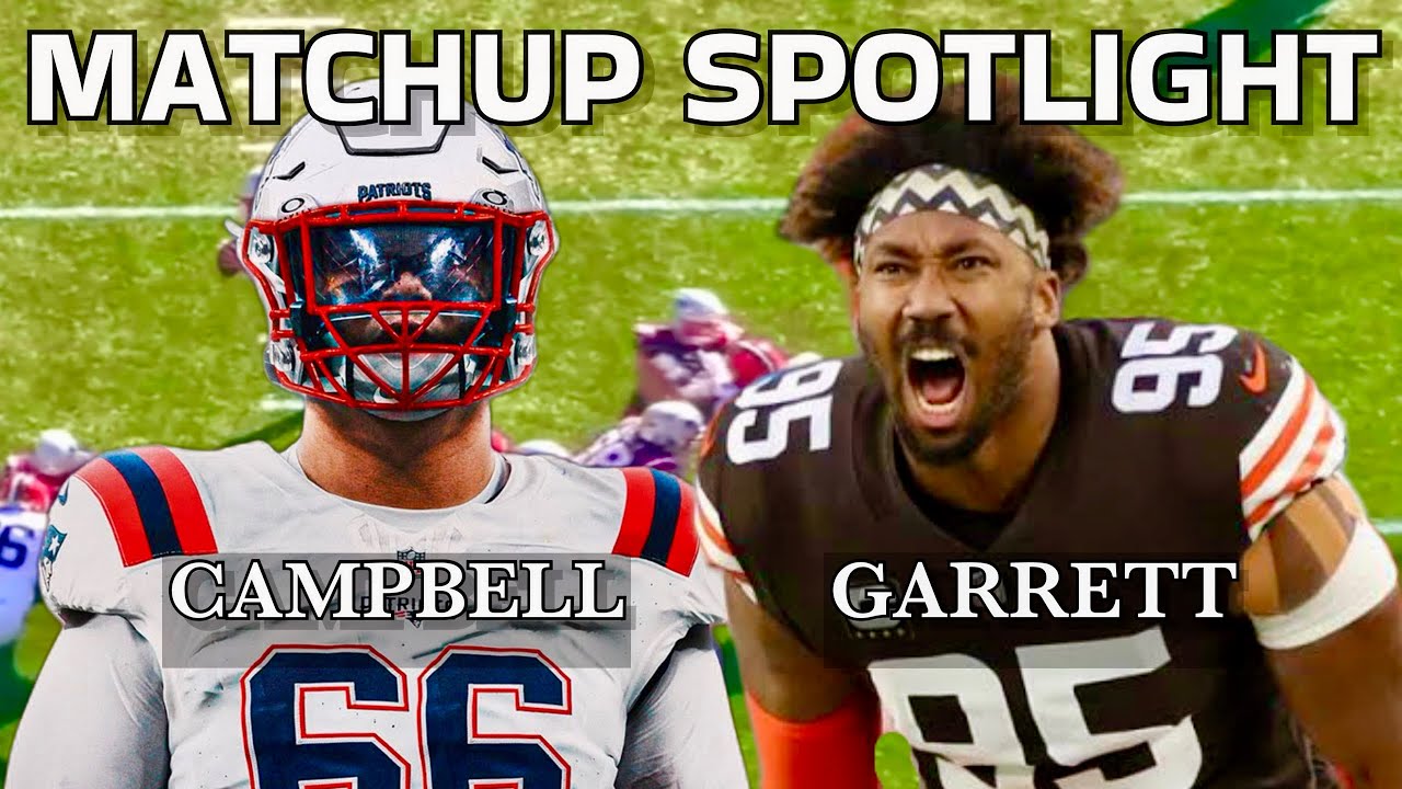 ROOKIE Will Campbell Vs Myles Garrett Full Matchup | OL Vs DL Film | Week 8 NFL Highlights
