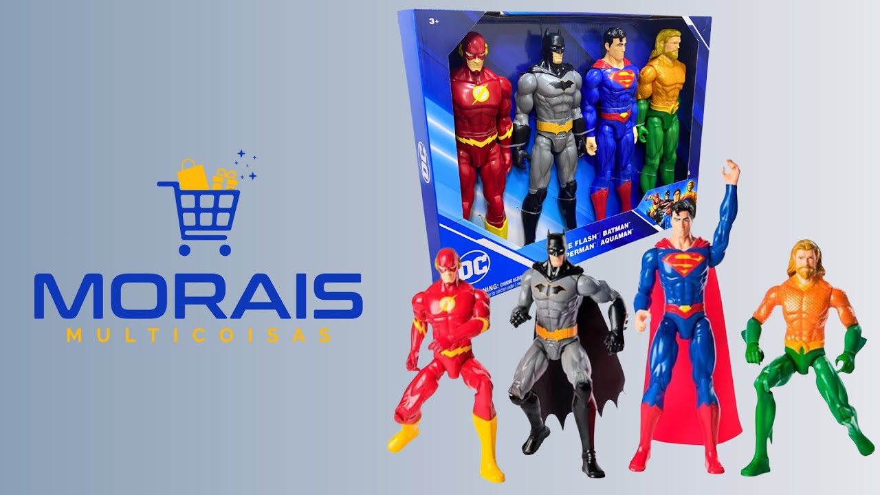 Pack 4 Her&oacute;is DC 12