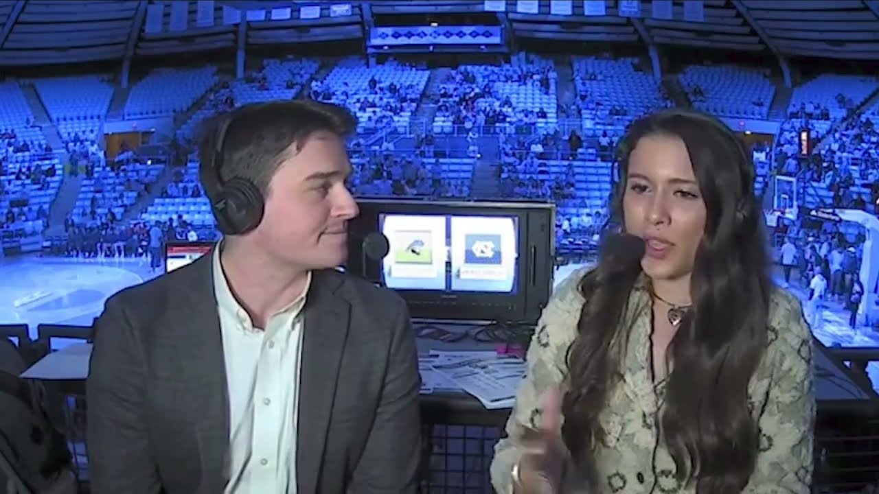 GABBY SARTORI COLOR ANALYST WBB- UNC Chapel Hill vs Charleston Southern 