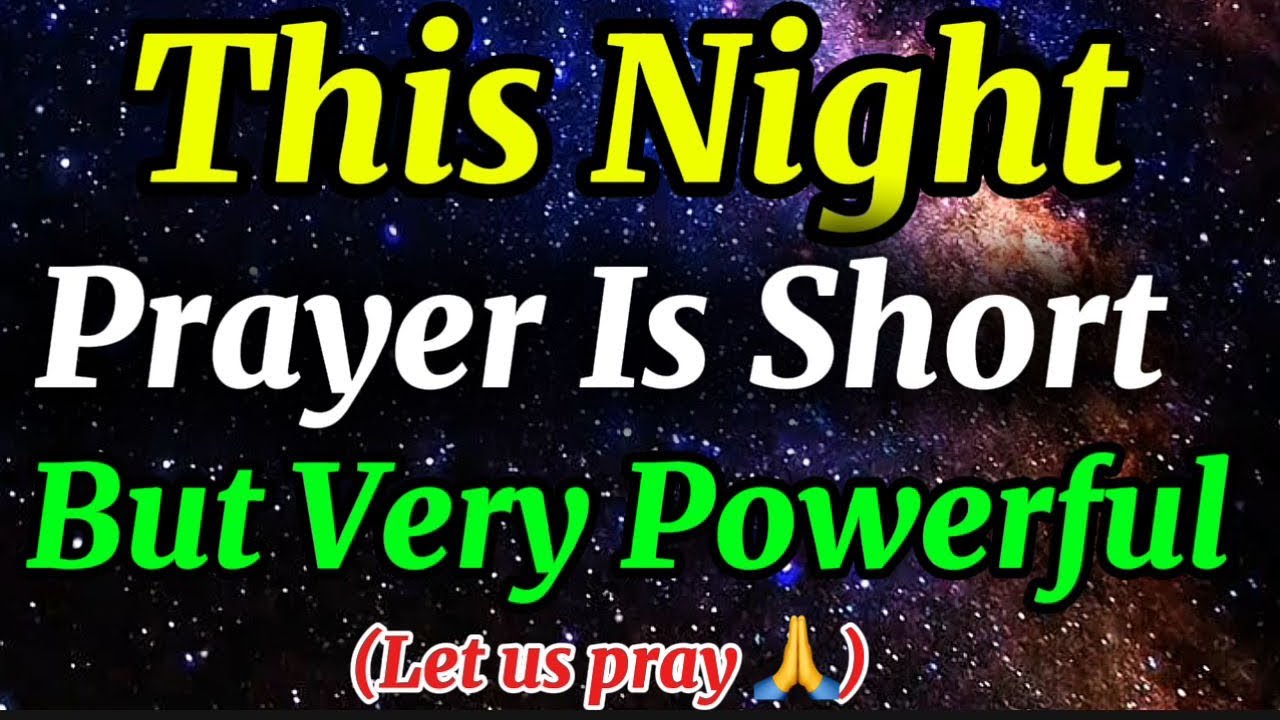 POWERFUL MIDNIGHT PRAYER FOR BREAKTHROUGH | DON’T SLEEP WITHOUT THIS