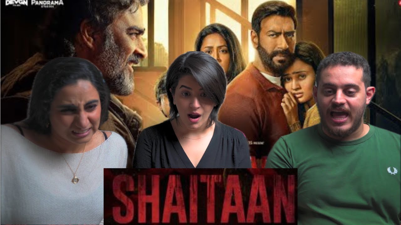 Шайтан Трейлер Реакция | Аджай Девгн, Р. Мадхаван, Джйотика | Jio Studios, Devgn Films, Панорама