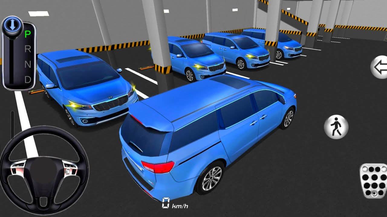 New Kia carnival For Parking - 3d Driving Class android game || Car Game #gameplay #cargame