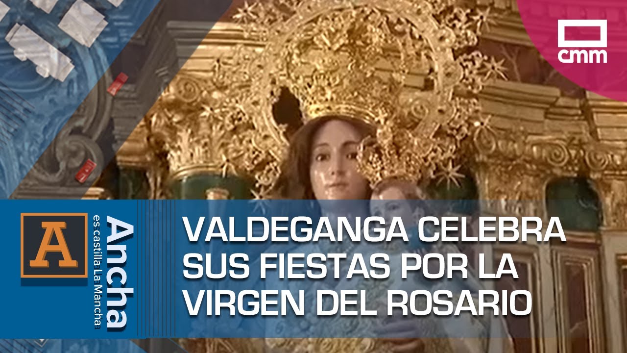 Pasacalles, procesión y cohetes por la Virgen del Rosario | Ancha es Castilla-La Mancha