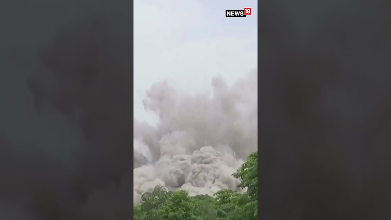 Supertech Twin Tower LIVE | Supertech Twin Tower Demolition LIVE | Noida Twin Tower | #viralvideo