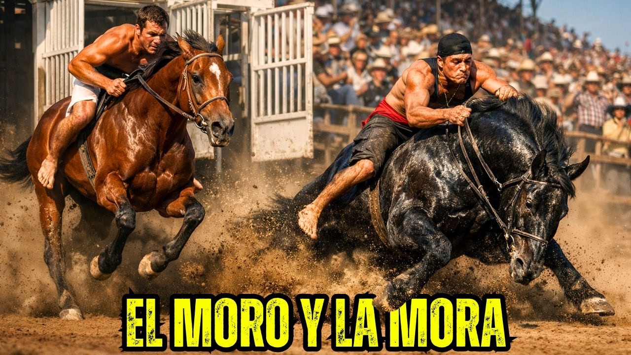 EL MORO Y LA MORA: cayó al arrancar, 10,000 personas vieron fortunas perderse en un segundo