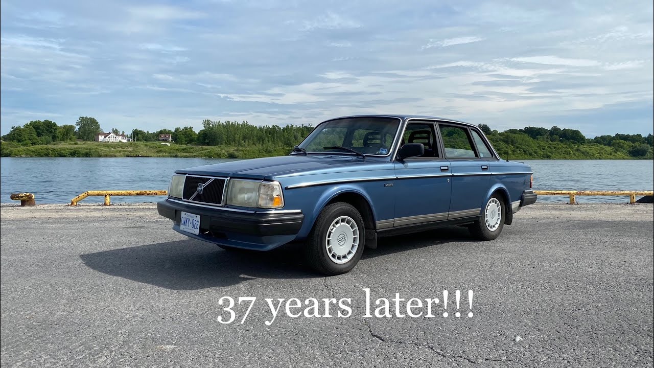 37 YEARS LATER!!! 1986 Volvo 240! (walk-around/test drive)(4K)