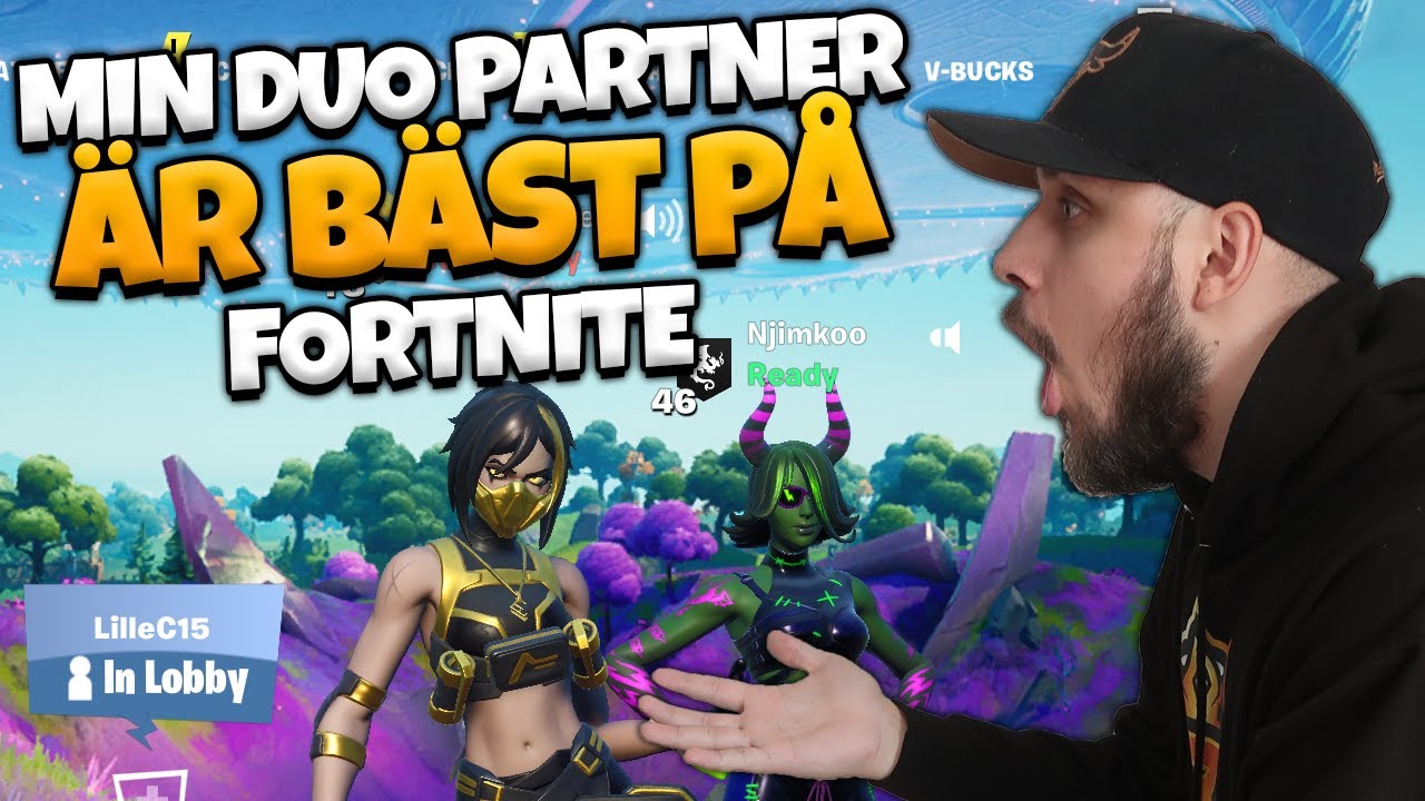 MIN DUO PARTNER &Auml;R B&Auml;ST P&Aring; FORTNITE *TITTA VARF&Ouml;R*