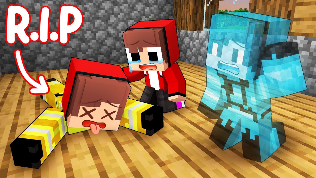 Baby JJ Becomes A Firefighter - Sad Story - Maizen Minecraft Animation