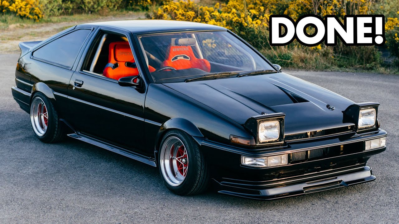 Реставрация AE86 завершена: 7-летнее путешествие!