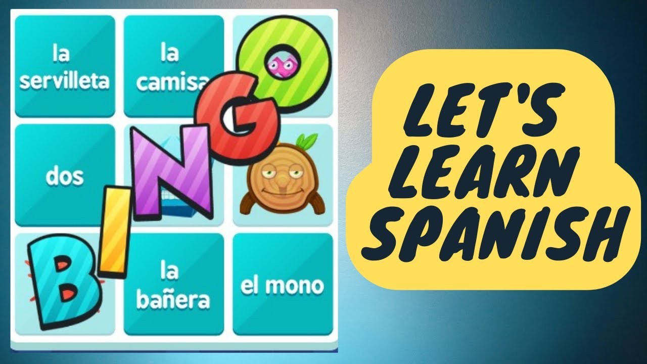 Spanish Bingo #educationalgame