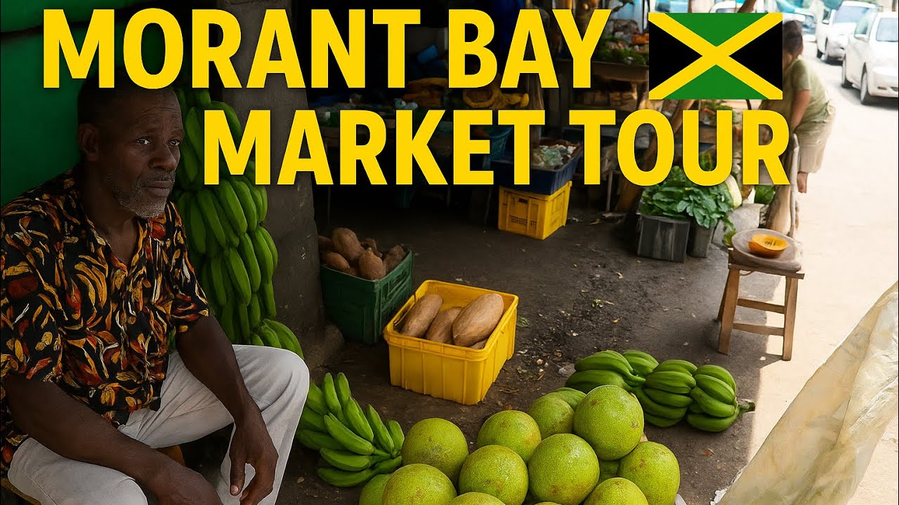 Экскурсия по рынку в Морант-Бей, Сент-Томас, Ямайка 🇯🇲 | Подлинная ямайская культура