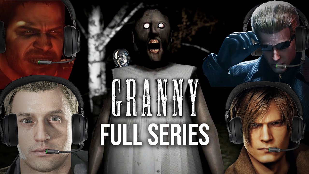 Wesker and Friends play Granny 1, 2, 3 (FULL COMPILATION)