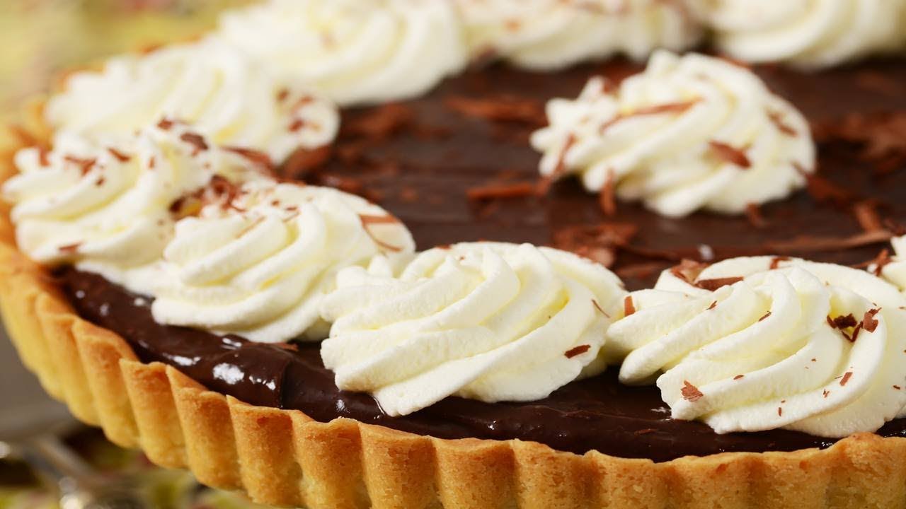 Chocolate Pie Recipe Demonstration - Joyofbaking.com