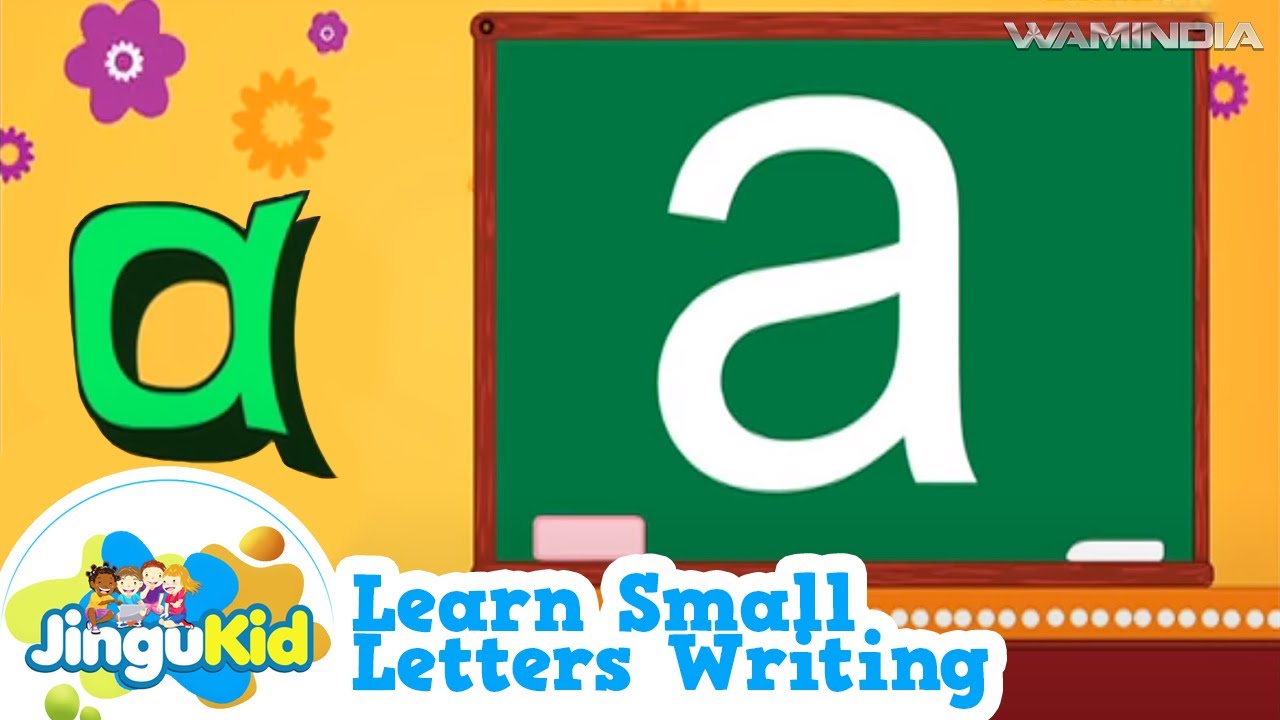 Learn Small Letters Writing | small alphabet for kids | Kindergarten Educational Video | Jingu Kids